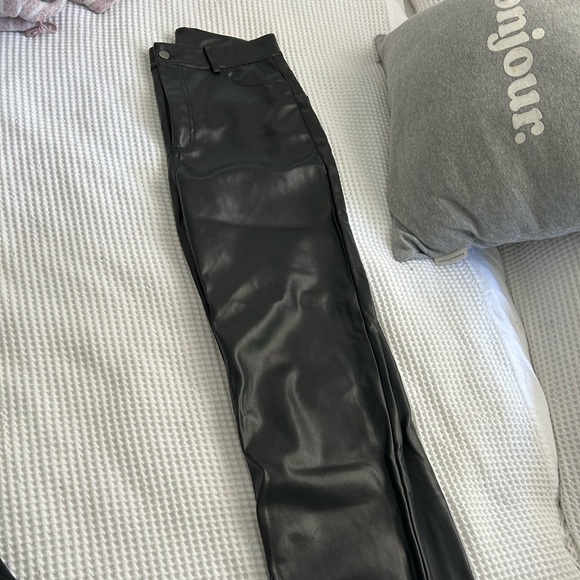 Dynamite - leather leggings, worn once. - Picture 2 of 2